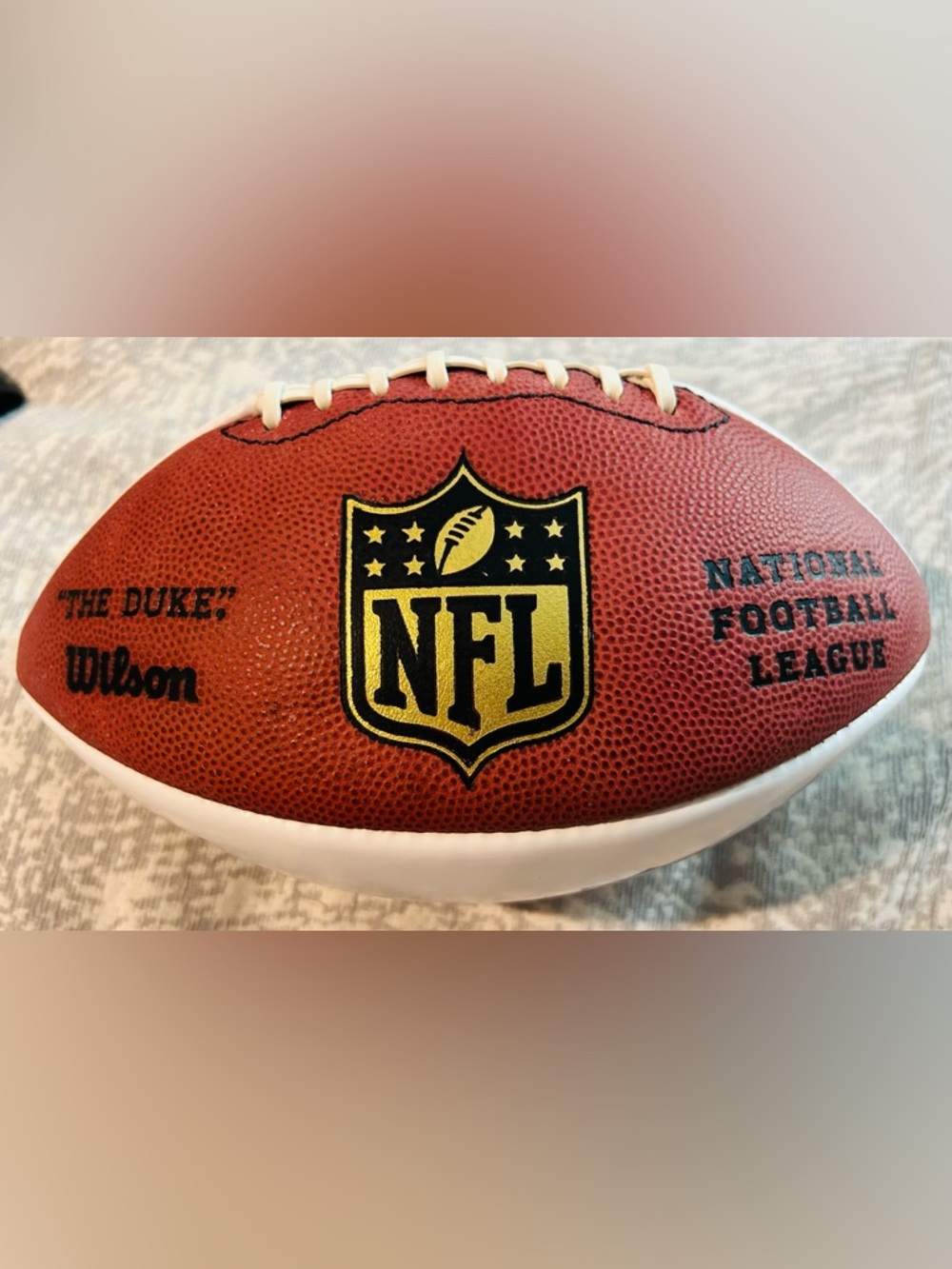 “The Duke” multi-auto Football w/COA - Picture 6 of 6